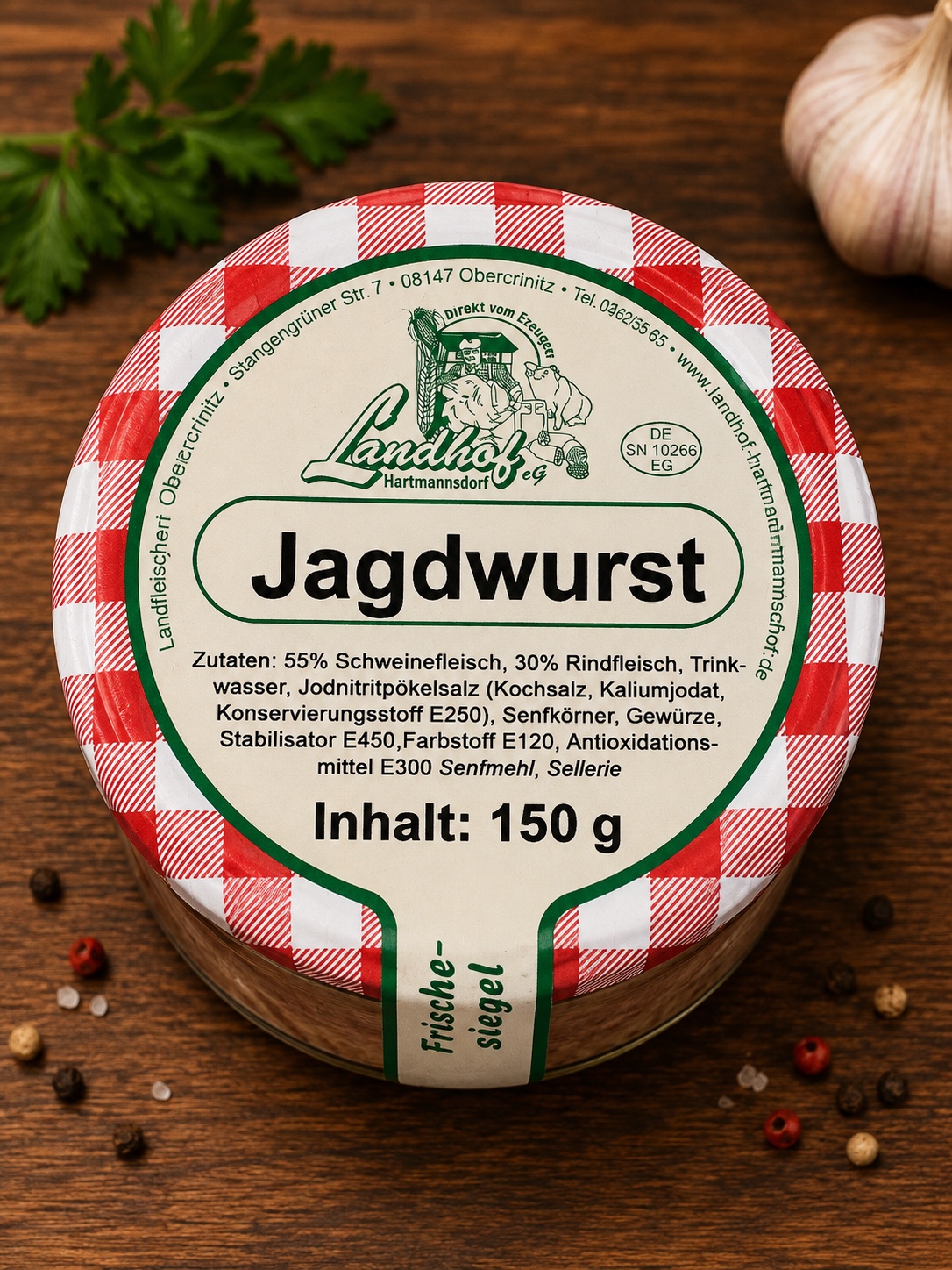 Jagdwurst aus dem Onkel Fritz Laden
