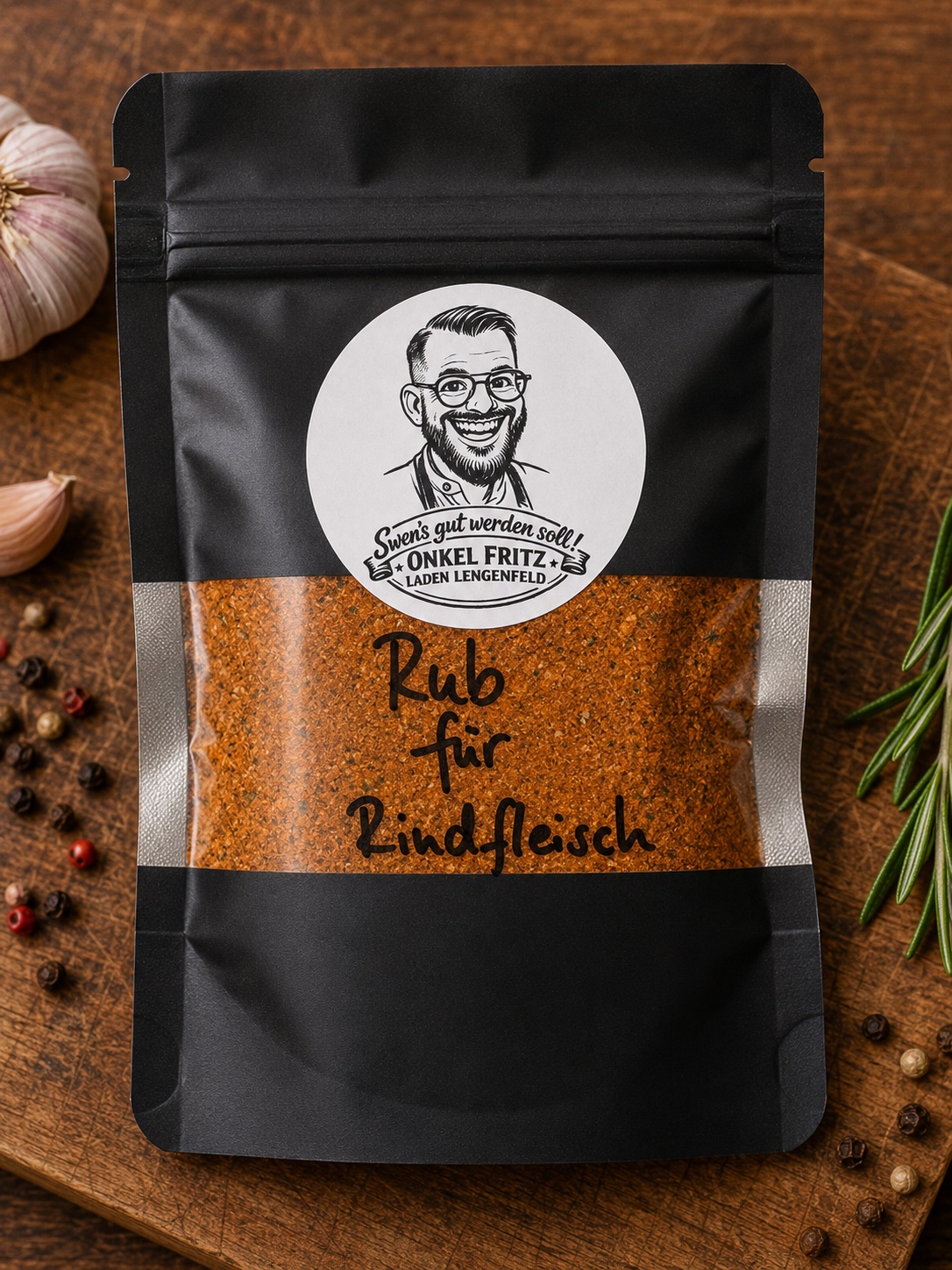 Rub für Rindfleisch aus dem Onkel Fritz Laden